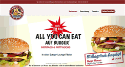 Desktop Screenshot of burgerlounge.de