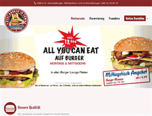 Tablet Screenshot of burgerlounge.de